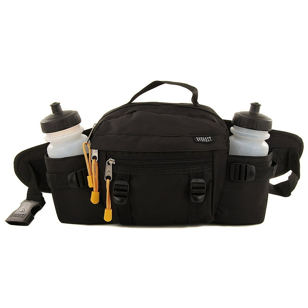 LavaHome Premium Fanny Waist Lumbar Pack with Water Bottle Holder