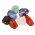 thumbnail image 4 of Juego de piedras de meditación juego de piedras de chakra Exquisita superficie lisa portátil colorida para decoración ANGGREK Otros, 4 of 8
