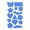 Blue, variant on Leather Repair Patch for Sofa and Car Upholstery Self-Adhesive Seamless Fabric Sticker 25 cm x 15 cm