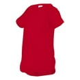 thumbnail image 3 of Rabbit Skins Infant 100% Cotton Jersey Lap Shoulder Short Sleeve Bodysuit, Red, 24 Months, 3 of 3