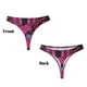 thumbnail image 2 of Fotbe ink Donkey Pop Art Tanga Sin Costuras para Mujer con Estampado – Panties Invisibles, Transpirables y Cómodos para Uso Diario-Large, 2 of 5