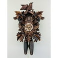 thumbnail image 7 of River City Clocks One Day Cuckoo Clock with Seven Hand carved Leaves and Three Birds, 7 of 7