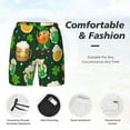 thumbnail image 4 of Kdxio St Patrick'S Day10 Print Men'S Swim Trunks With Compression Liner 7 Inch Inseam Quick Dry Swim Shorts, 4 of 7