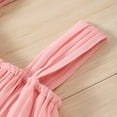 thumbnail image 6 of PatPat Toddler Girls Summer Clothes 2pcs Baby Outfit Sets Loose Chiffon Pleated Sleeveless Cami and Shorts Set, Light Pink, 12-18M, 6 of 6