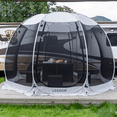 thumbnail image 5 of EighteenTek Screen House for Camping Pop Up Sun Shade Shelter 15'X 15' Gray, 5 of 7