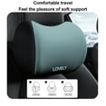 thumbnail image 6 of CxhicLuv Car Neck Pillow, Auto Headrest Cushion, 28cm Ergonomic Foam Soft Support, Car Comfort Accessories, Neck Fatigue Relief for Drivers, Long-Distance Travelers, Light Blue, 6 of 6