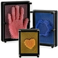 thumbnail image 1 of Juguete sensorial 3D Pin Art Board Dicunoy para niños, paquete de 3 unidades, 1 of 5