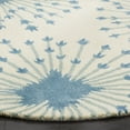 thumbnail image 2 of Safavieh Bella Beige Contemporary Rug - Round 5', 2 of 2
