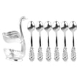 thumbnail image 1 of Coffee Spoon Holder, Stable Light Swan Style Rich Details Mirror Finish Coffee Stirrers Holder  For Cafe, 1 of 7