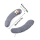 thumbnail image 3 of Asiento de Inodoro para El Hogar Engrosado con Asa, Juego de Inodoro Lavable de Invierno con Anillo de Inodoro, Asiento de Inodoro de Punto, 3 of 6