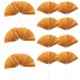 thumbnail image 2 of KAKOWELY 16 adornos de papel para tartas, abanicos, palillos para tartas de cumpleaños, insertos para tartas, decoraciones para cupcakes., 2 of 5