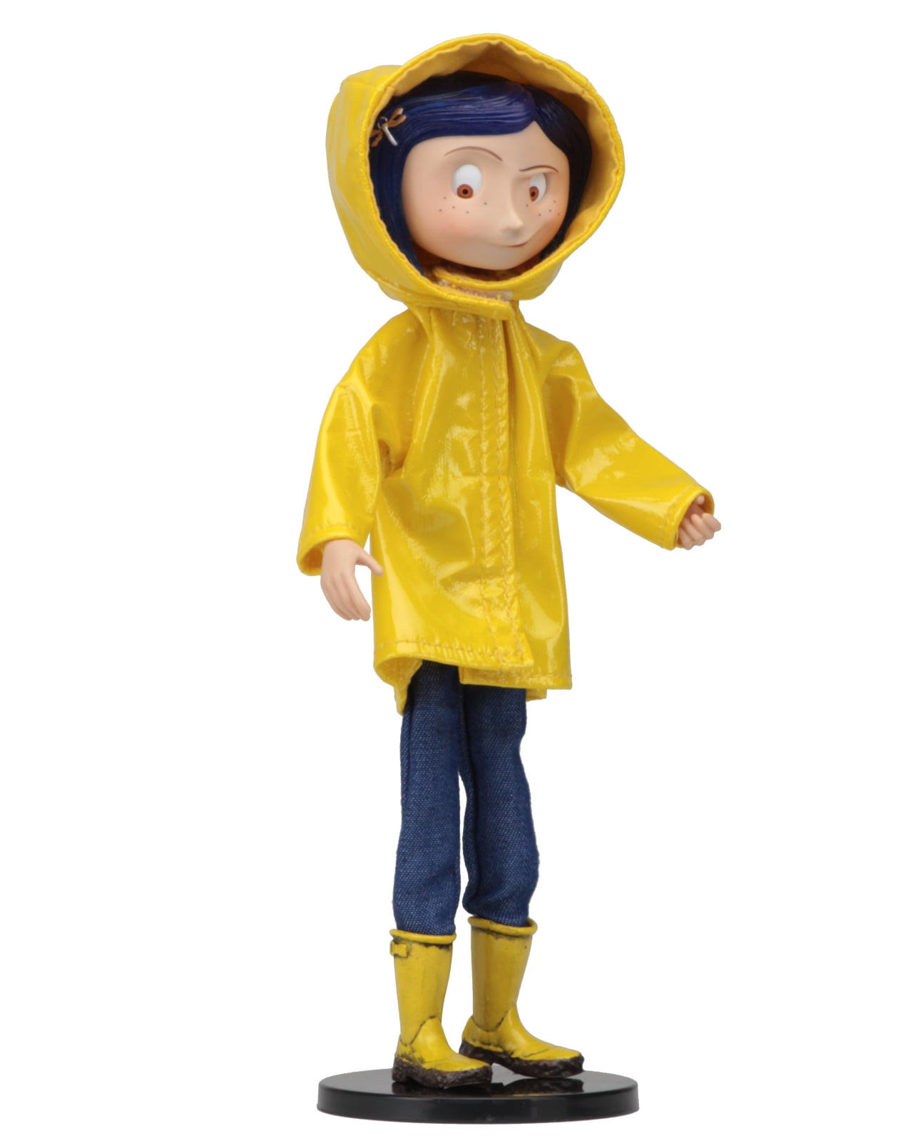 Bendy Fashion Doll NECA Coraline in Rain Coat Puppe