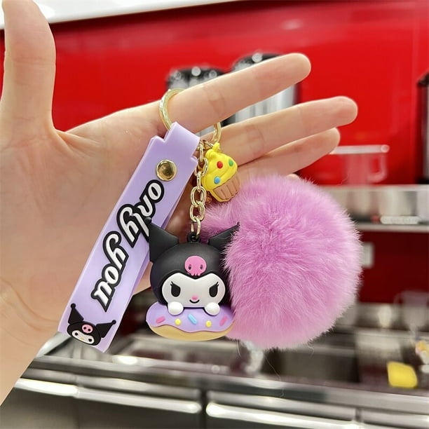 Llavero Kawaii Sanrio Hello Kitty, colgante de dibujos animados, Kuromi My Melody, Cinnamoroll, bolsas, joyería, regalos Fivean unisex