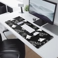 thumbnail image 2 of Long Mouse Pads for Desk,Halloween Party Pattern Desk Mats on Top Of Desks, Desk Mouse Pad Extra Large with 3mm Non-Slip Base and Stitched Edge for Gaming,Office,Work,Home 31.5x11.8in, 2 of 5