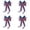 Z*4pcs, variant on 1 Pack 4th of July Decor Bow for Wreath,Red White Blue Stripe Stars Tree Topper Bows for Patriotic,Independence Day,Memorial Day,Veteran's Day,Front Door Indoor Outdoor Decorations