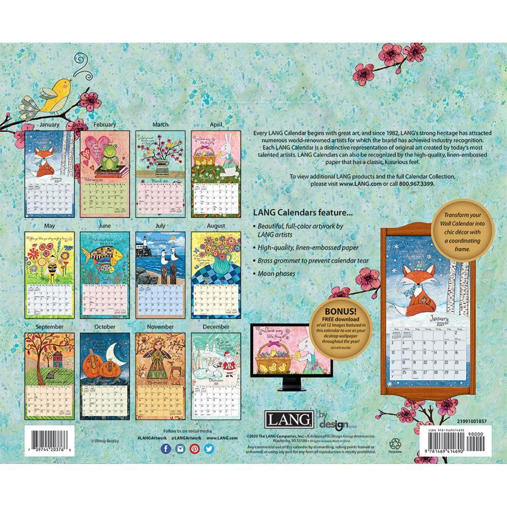 Favorite Things Wall Calendar By Wendy Bentley Walmart Com Walmart Com bentley spring 2021 calendar