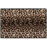 Brumlow Mills Animal Print Area Rug for Living Room, Dining Room, Kitchen, Bedroom and Contemporary Home Décor, 2'6" x 3'10", Leopard
