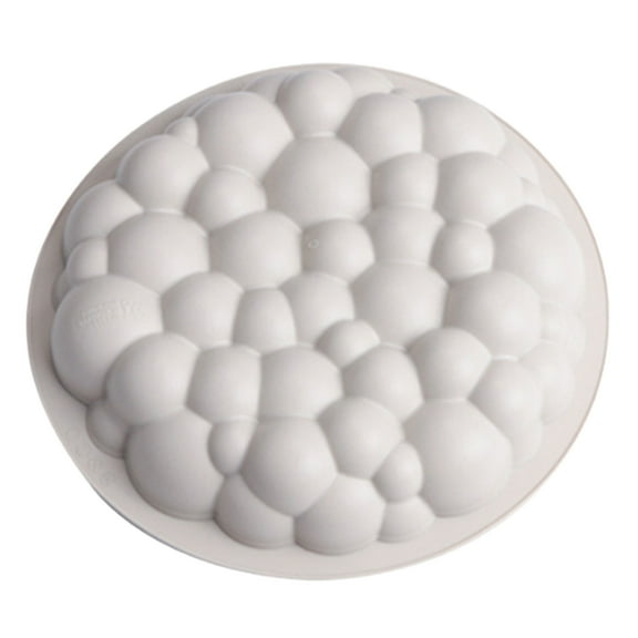 HomeLife Baking Mold Flexible DIY Round Cake Fondant Muffin Silicone Mold Kitchen Supplies