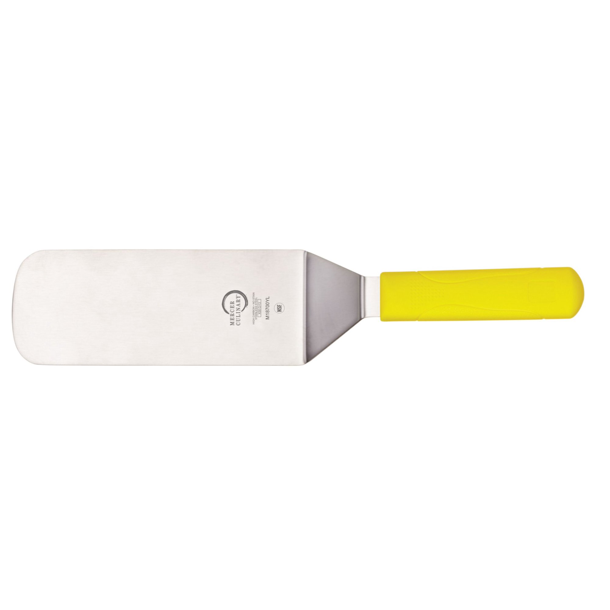 Mercer Culinary M18700YL Turner, Solid, Stainless Steel