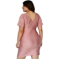 thumbnail image 3 of Vestido Roman Fashion 0906 Rosa Talla Extra 38, 3 of 6