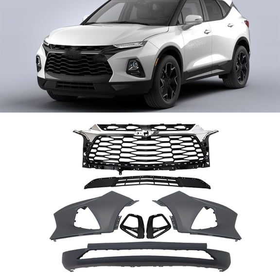For 2019-2022 Chevy Blazer RS Front Bumper Kit Assembly