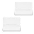 thumbnail image 1 of Caja de almacenamiento rectangular multifuncional vacía - Caja de almacenamiento de joyas para uñas Caja de herramientas de manicura pulida, 1 of 5