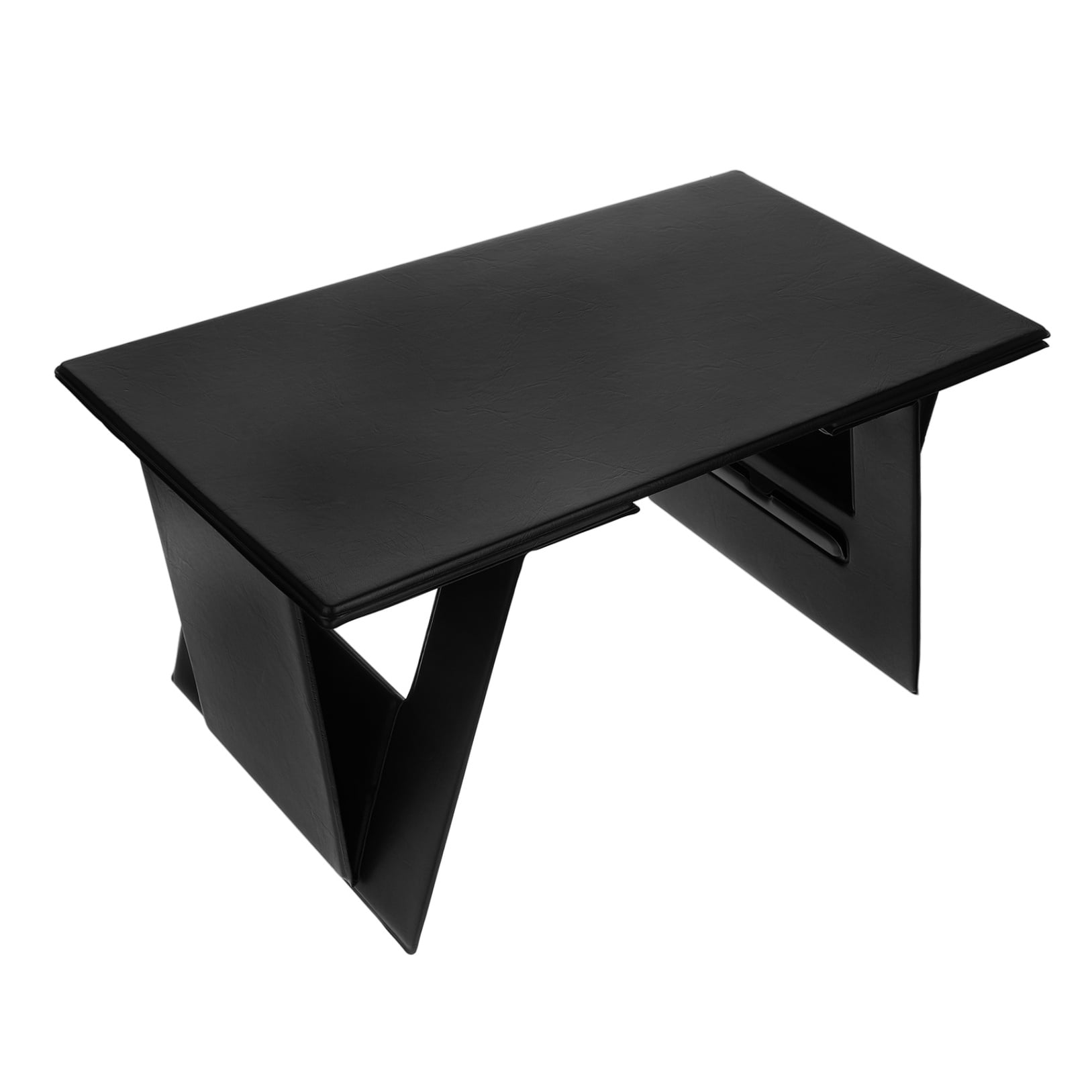 OULII Foldable Adjustable Car Lap Desk Tray with Storage Rack for Rear Seat Convenience and Travel Comfort