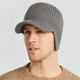 thumbnail image 2 of 2026 New Cozy Head Beanie,Cozyhead Beanie,with Brim and Ear Flaps,Elastic Fabric,for Unisex, 2 of 6