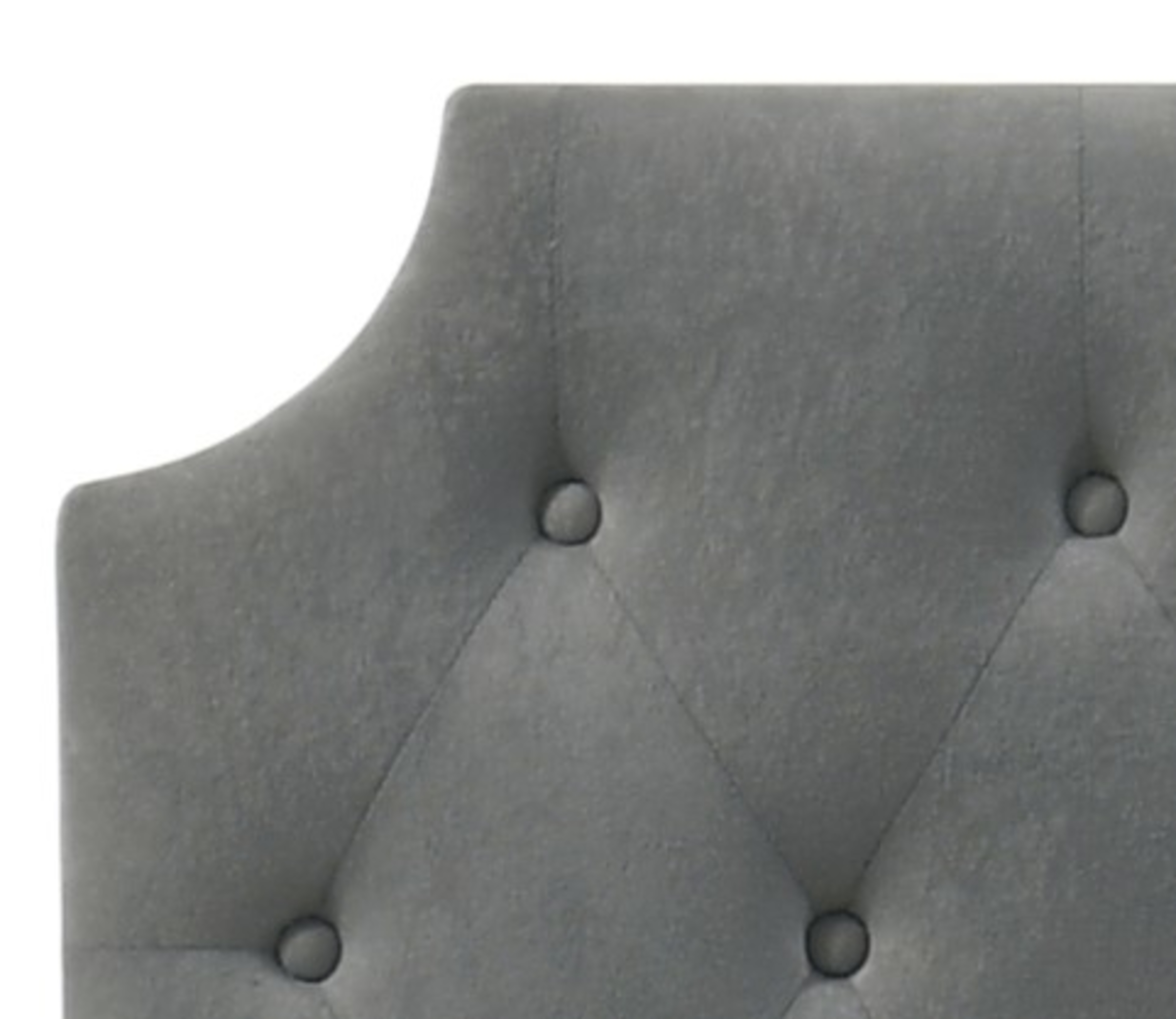 Regal Tufted Bed with USB Power Connection