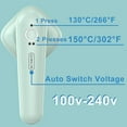 thumbnail image 3 of Mini clothes iron Handheld portable travel iron with dual voltage Handheld mini steam iron, 3 of 5