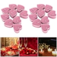 thumbnail image 4 of 18 Piezas De Velas En Forma De Corazón Luces De Cera Luces De Té Con Fragancia De Lavanda Para La Romántica Fiesta De Bodas Decoración De San Valentín, 4 of 7