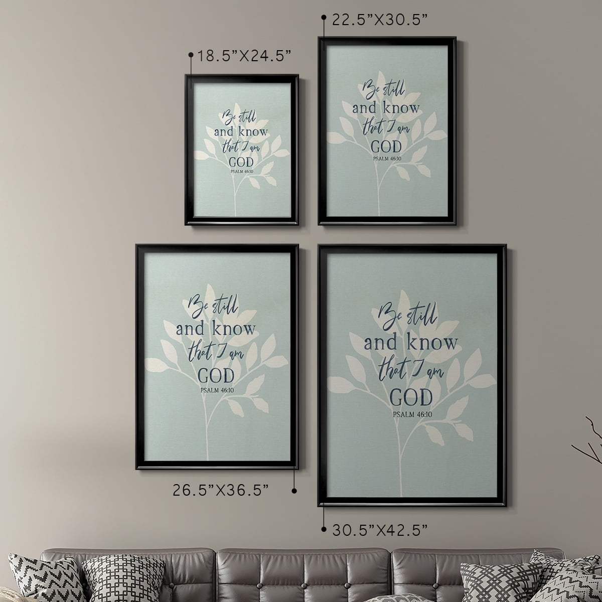 Be Still Premium Classic Framed Print - Ready to Hang