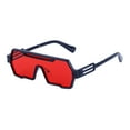 thumbnail image 2 of Bargain Qaailabf New Car Style Future Technology Trendy Integrated Metal Sunglasses With Sunglasses Internet Stature Same Style Sunglasses Design Sense Car Sunglasses, 2 of 6