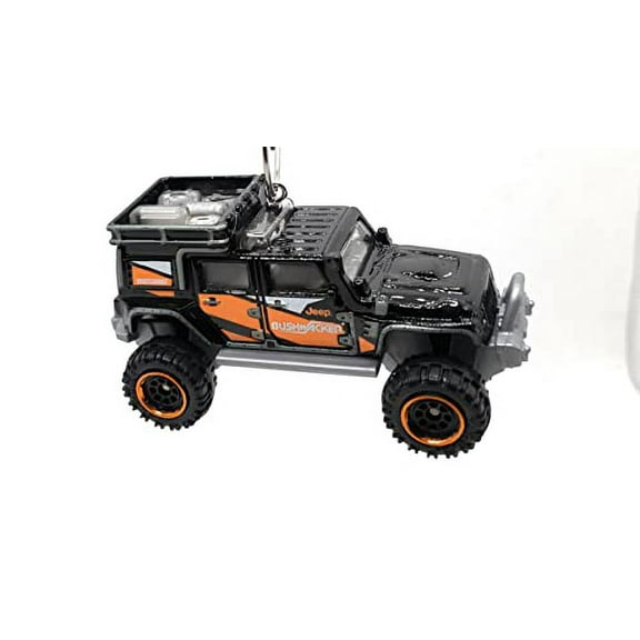 Christmas Ornament for Jeep Wrangler Superlift Black Orange