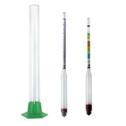 Best Hydrometers - Alcoholmeter / Hydrometer / Glass Test Cylinder Review 