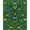 Green, Pattern 1, variant on Flatwoven High Traffic Area Rug, Artful Butterfly Botanical Arrangement, Non Slip, Stain Resistant, Washable Area Rugs for Living Room, Bedroom(Green, 4X6)