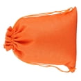 thumbnail image 4 of Toystoory 50 Uds. Bolsa de lino con cordón organizador de joyas bolsa de almacenamiento de té portátil para el hogar Almacenamiento y organización del hogar naranja 10x14cm Toystoory HA5722-28, 4 of 5