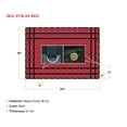 thumbnail image 5 of Flatbed Truck Tarps 18oz Steel Tarp 16' x 24' - Red, 5 of 9