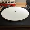 thumbnail image 1 of 12" Acrylic Turntable Mat Turntable Platter Mat Improves Platter Mat for Vinyl Record Players white, 1 of 7