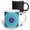 Multicolor, variant on 3drose, Frozen Mandala - Blue Abstract Design, 11oz Mug