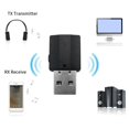 thumbnail image 4 of Methold Adaptador de audio Receptor inalámbrico USB Convertidor de audio 2 en 1 compatible con Bluetooth con entrada Cables de audio/vídeo, 4 of 6