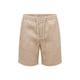 thumbnail image 5 of Pantalones de Hombre Elástico Cintura Músculo Casual Imitación Algodón Lino Textura Atado Cinco Cuartos de Pantalones Cortos, 5 of 9