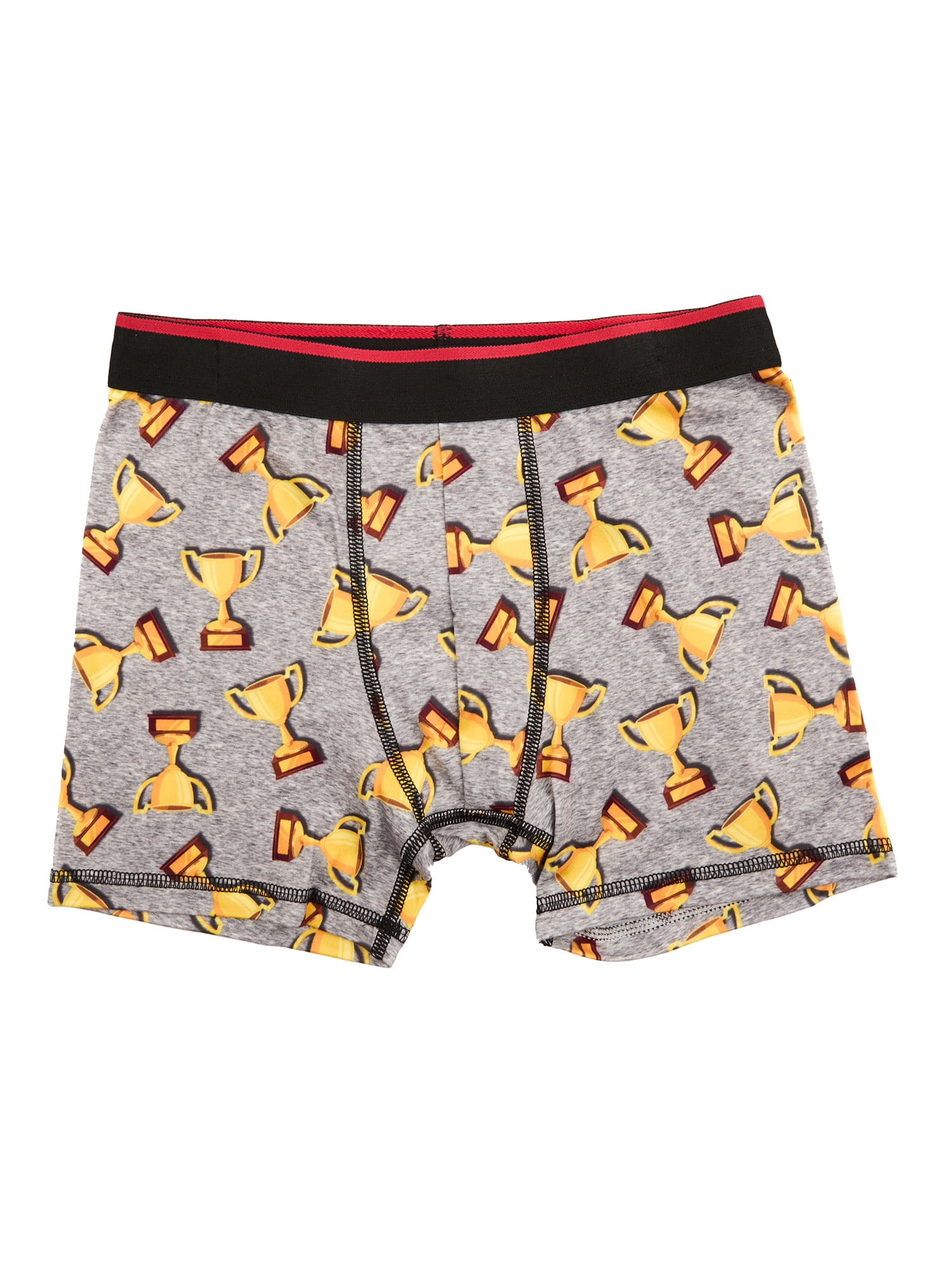 Wonder Nation Boys Boxer Brief Racing Underwear, 4-Pack, Sizes S-XL