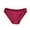 Red, variant on ameIAEA Women's Cotton Underwear Mid Rise Lace Panties Full Coverage Breathable Stretch Briefs