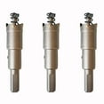 thumbnail image 3 of 14-60mm Alloy Hole Saw Set Carbide Tip TCT Metal Cutter Core Drill Bit Kits For Stainless Steel Metal Drilling Crown, 3 of 6