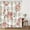 Pink Floral, variant on Stall Shower Curtain 36W x72H Inches Small Shower Curtain Floral Shower Curtains for Bathroom RV Narrow Flower Shower Curtains with 12 Hooks Short Half Shower Curtain Stall Size