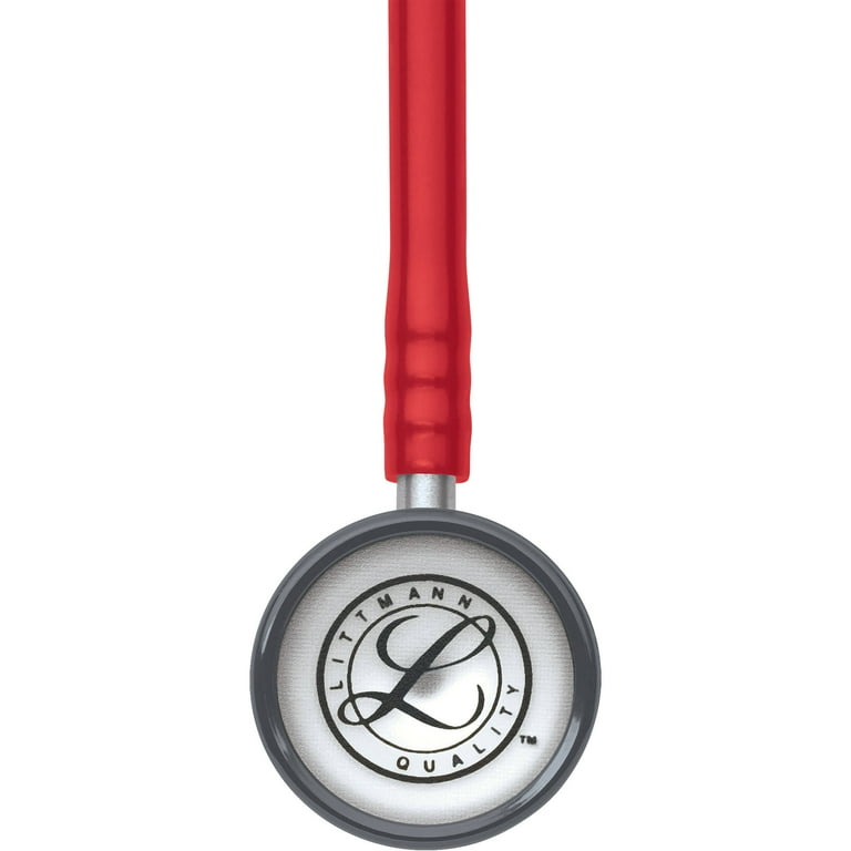 3M Littmann Classic II Pediatric Stethoscope, Red Tube, 28 inch