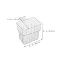 thumbnail image 2 of COMPUKAS Transparent Hydroponic Fish Wall Mounted Aquarium Plant Holders for Home Decor, 2 of 8