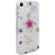 for iPhone SE 2022/iPhone SE 2020/iPhone 7/iPhone 8 Case, Slim Cover Shockproof Bumper Protection Phone Case for iPhone SE 2022, Glitter Star