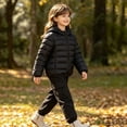 thumbnail image 5 of ZBSOKO Kids Puffer Jackets Hooded Full Zip Winter Outerwear with Pocket Lightweight Solid Color Padded Coats Warm Clothes Sizes 0-15 Years, 5 of 7